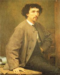 Paul Baudry Portrait of Charles Garnier Norge oil painting art